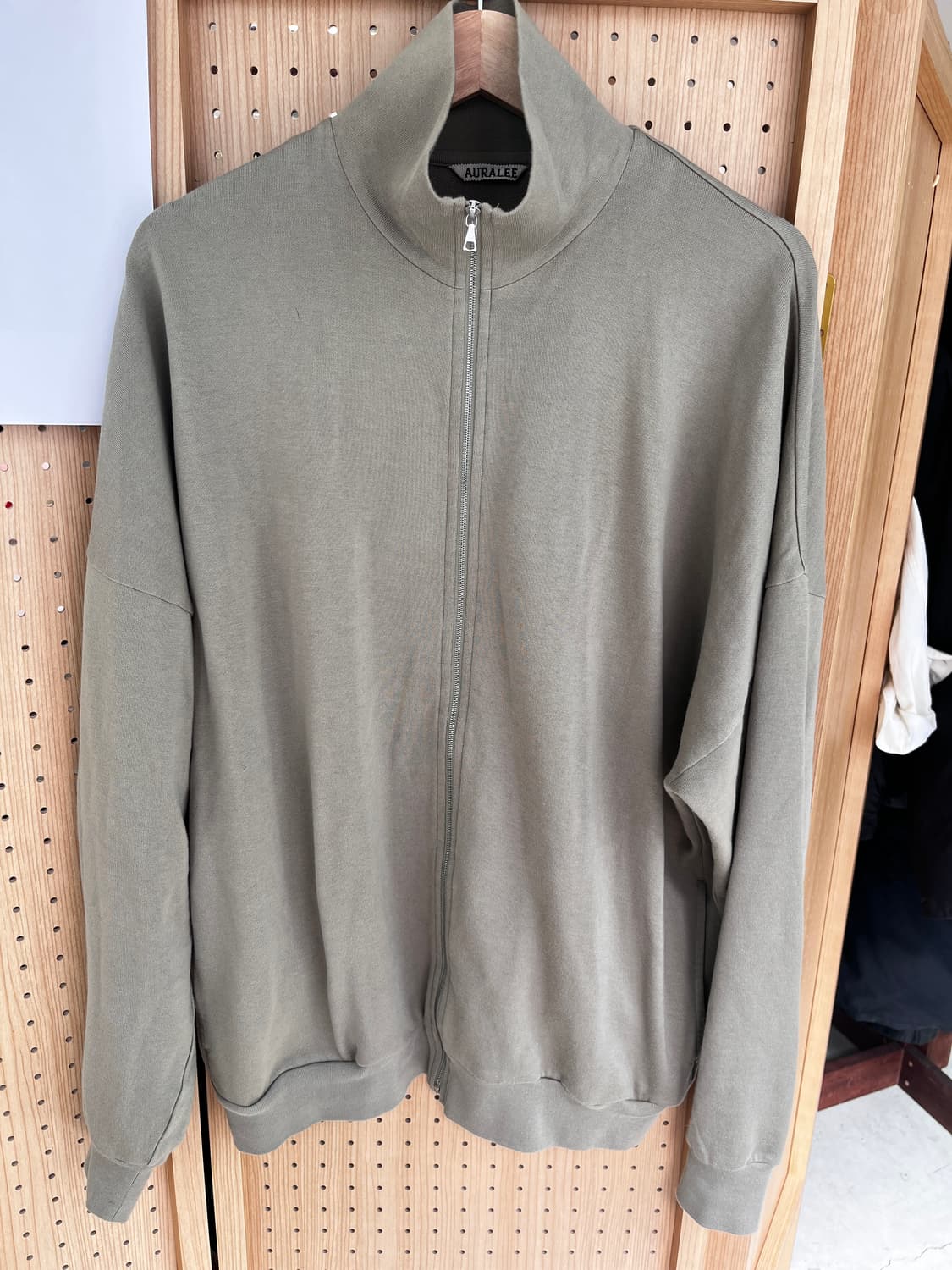 오라리 슈퍼 하이 게이지 스웻 집 가디건 상품이미지2