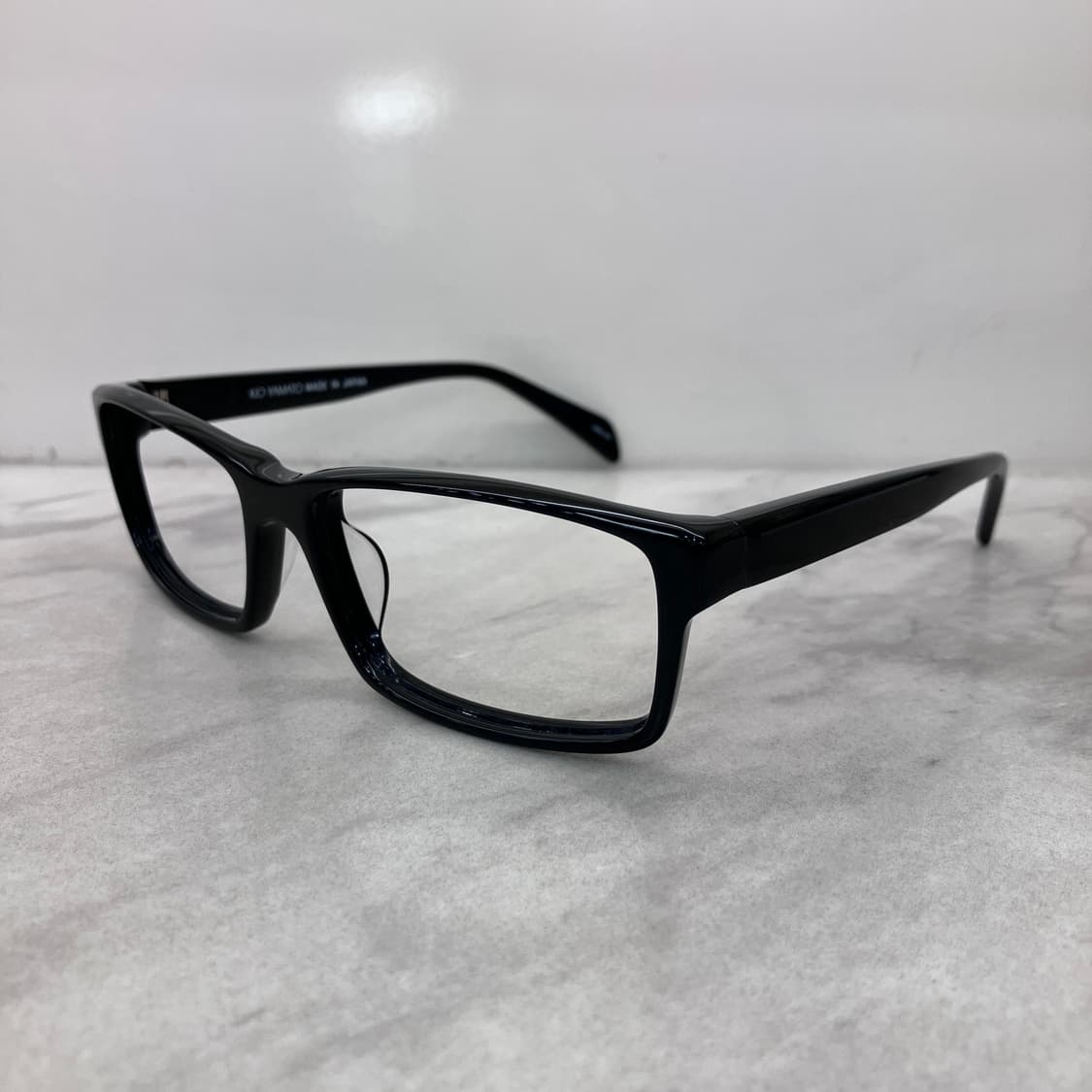 C96 KIO YAMATO 블랙 스퀘어 뿔테 안경 상품이미지7