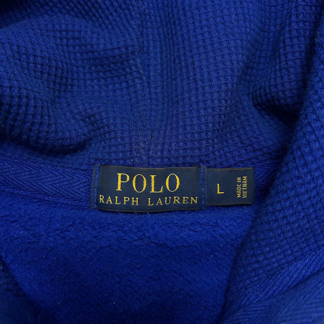 폴로 딥블루 빅포니 헤비 후드집업(L) 상품이미지2