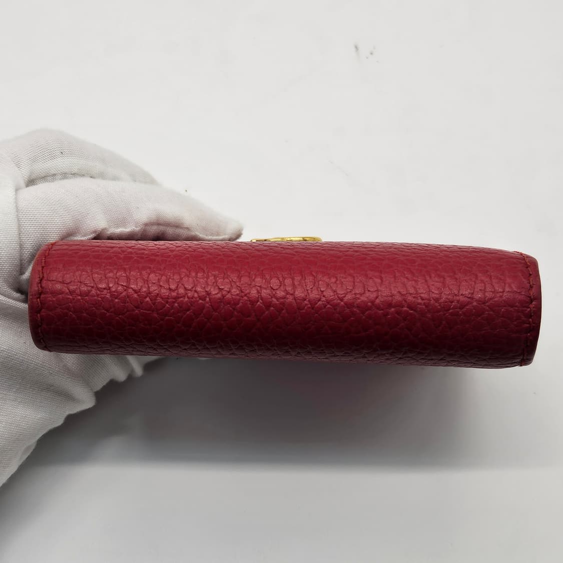 정품 구찌 GG 마몽 반지갑(레드) 상품이미지4