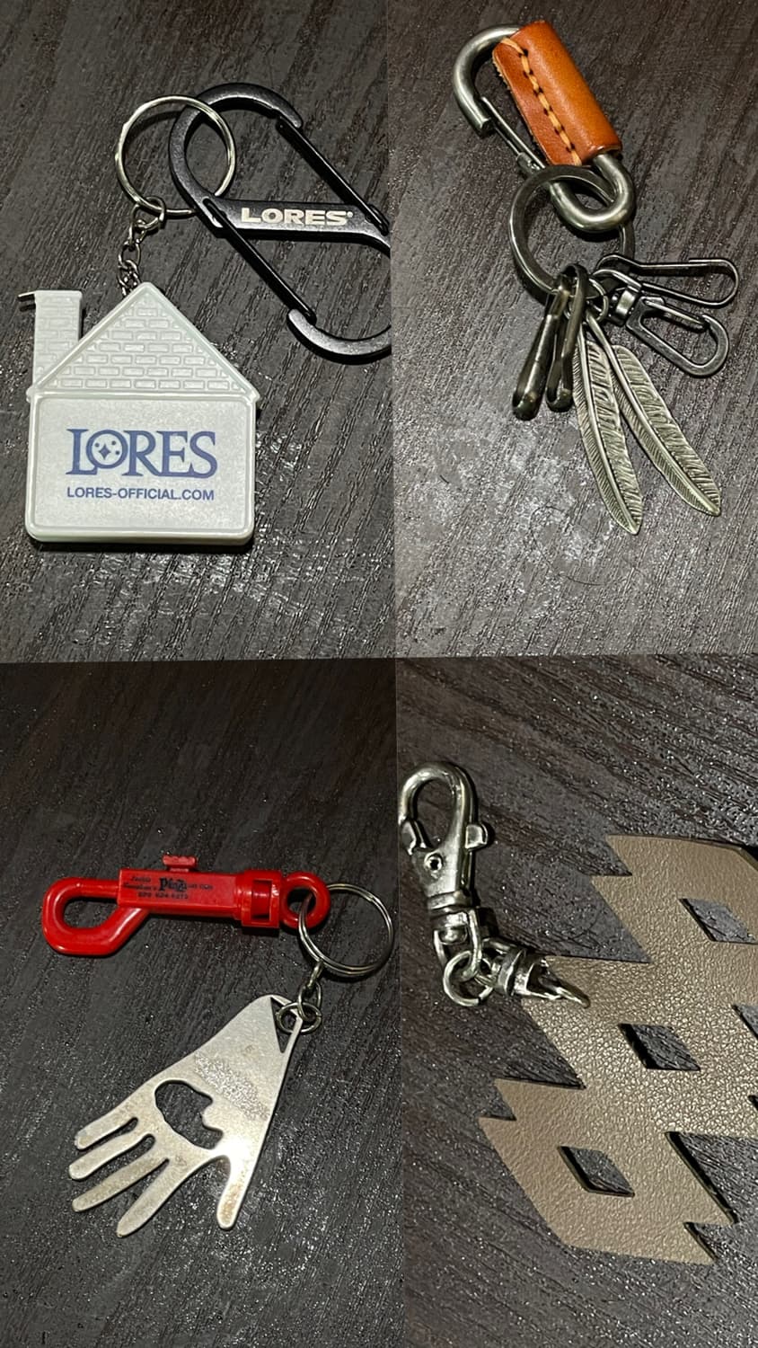 로어즈 등 각종 키링 상품이미지1