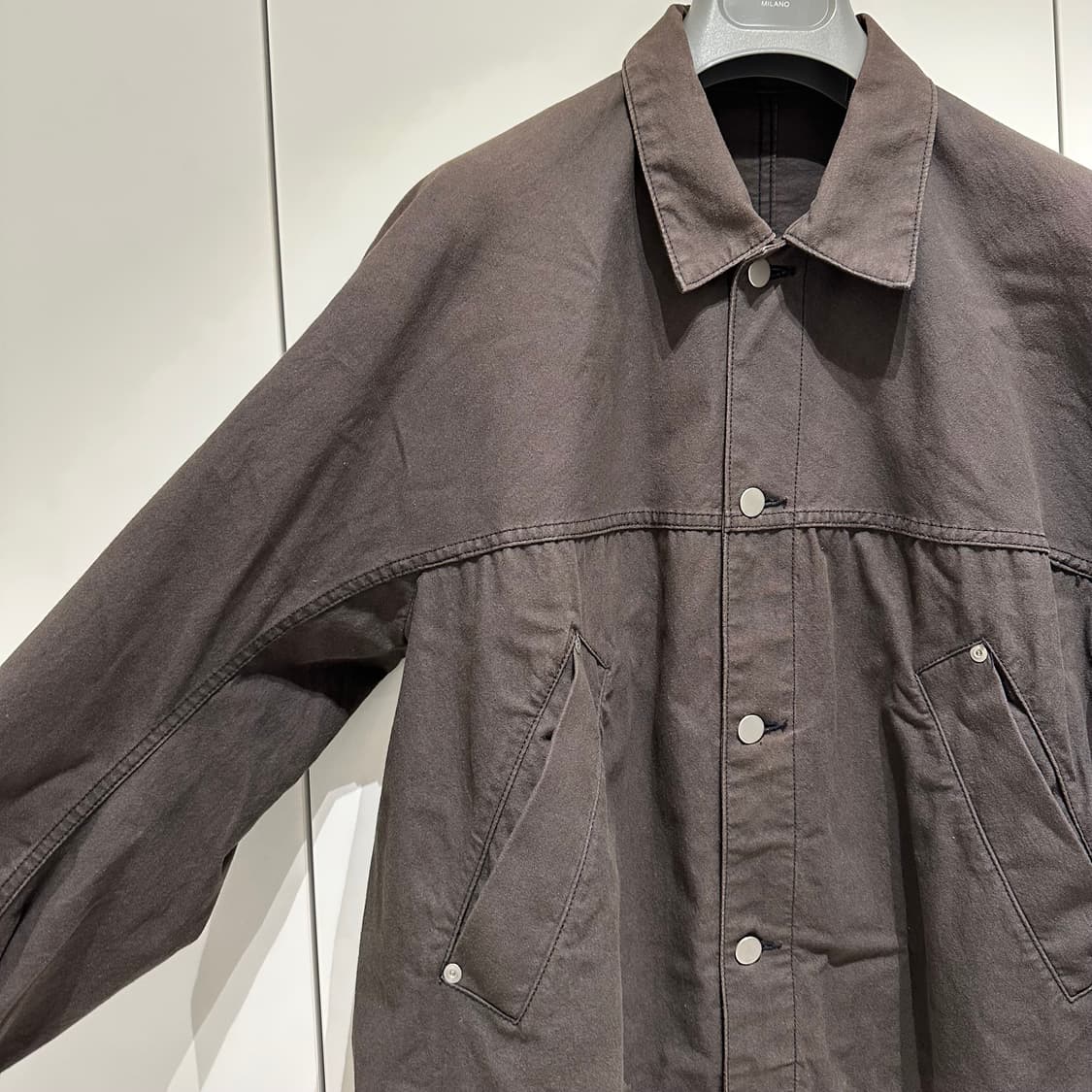 Uru 도쿄 라운드 패널 데님자켓 상품이미지3