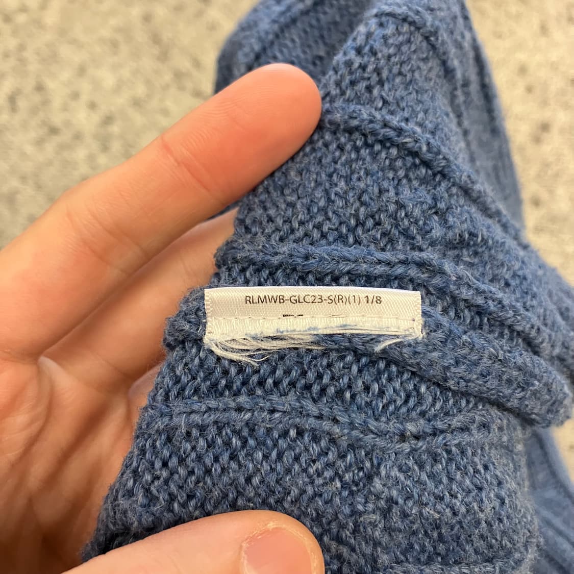 N25 폴로 꽈배기 니트 케이블 상품이미지4