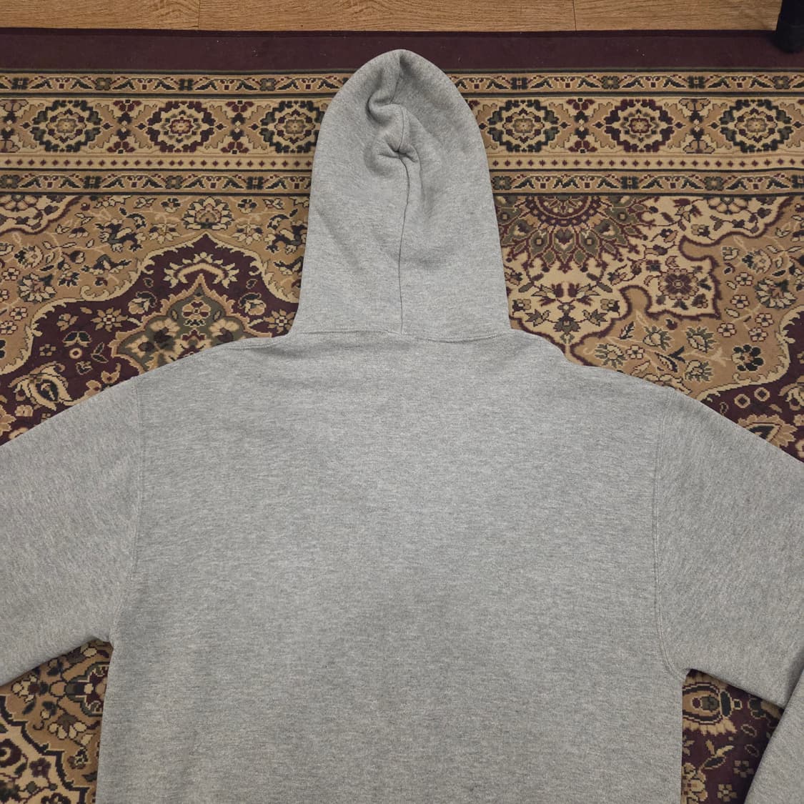 90s 빈티지 러셀 후드집업 그레이 M 상품이미지4