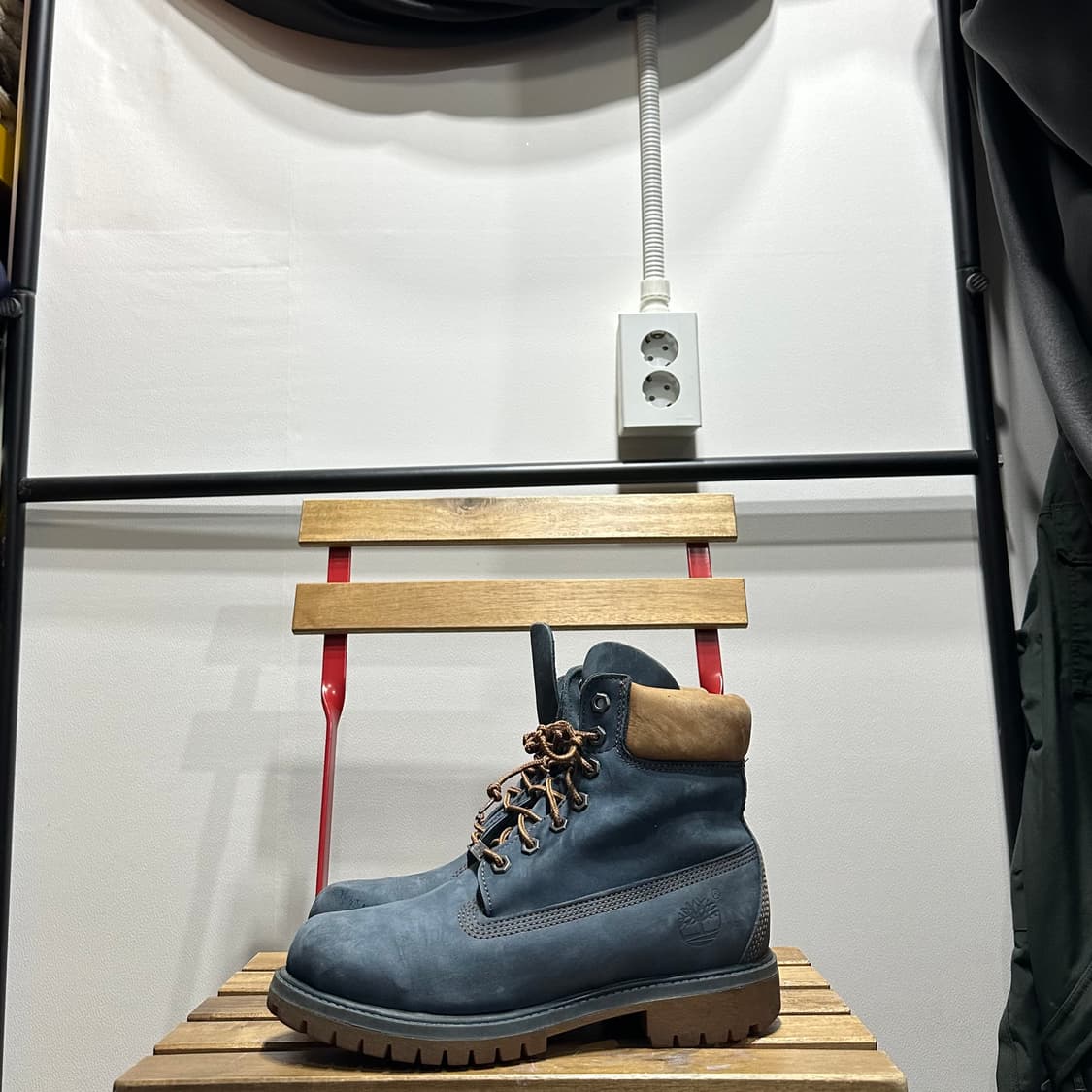 7W 250) 팀버랜드 워커 남성 남자 6인치 프리미엄 부츠 네이비 상품이미지3
