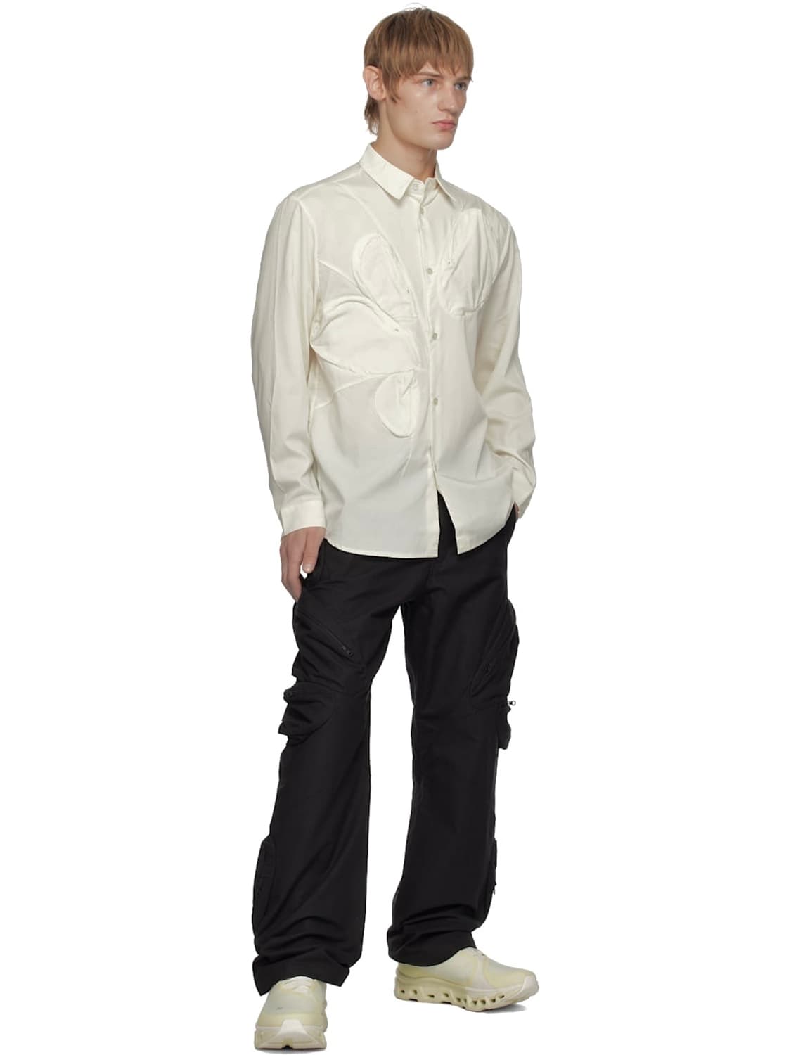 포스트 아카이브 팩션 7.0 Center 셔츠 아이보리 상품이미지6
