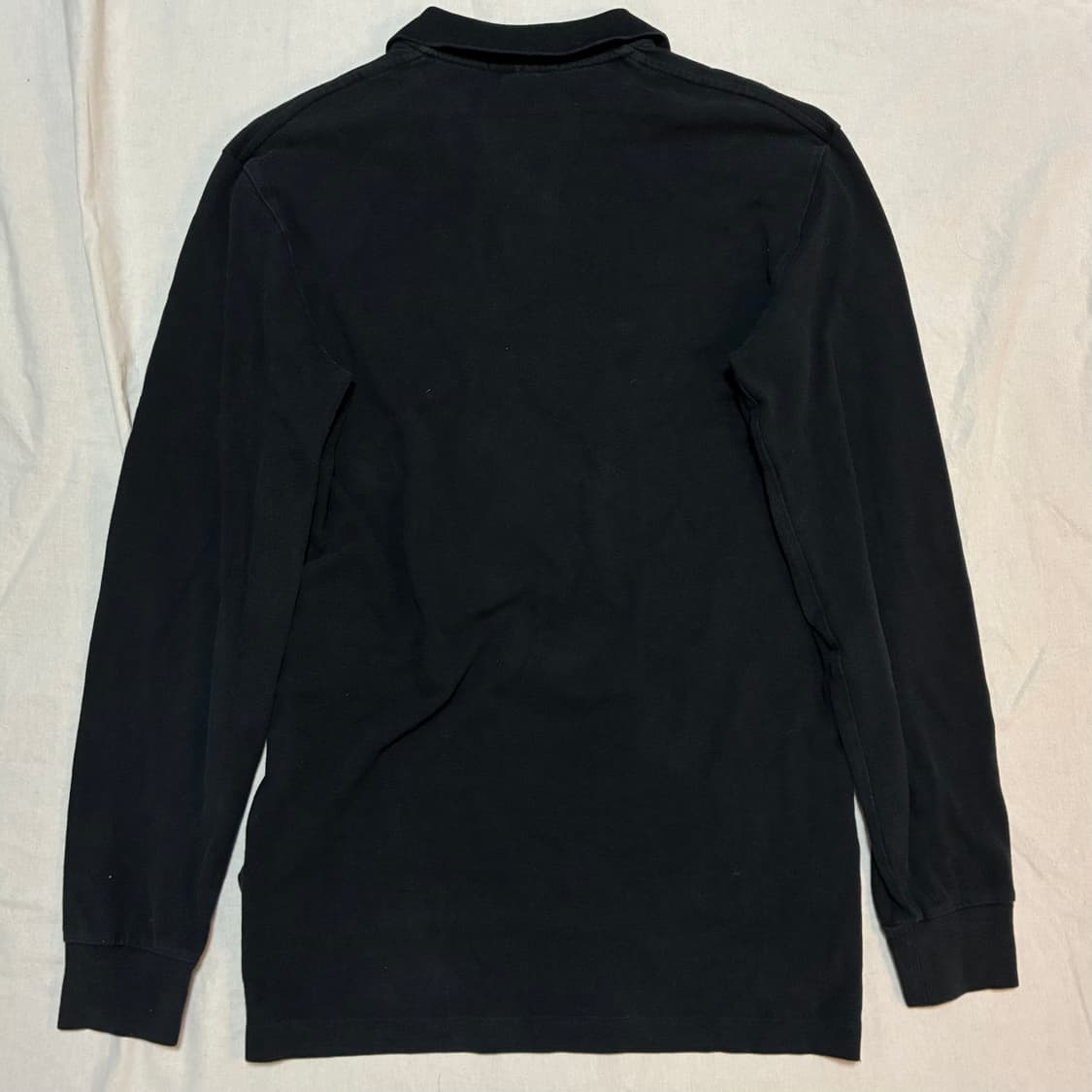 구형 폴로 랄프로렌 블랙 긴팔 카라티 S사이즈 상품이미지3