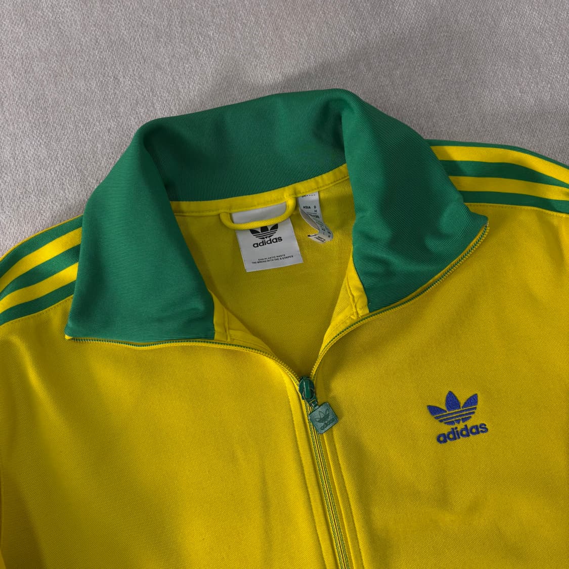 100 아디다스 옐로우 그린 브라질 져지  상품이미지2