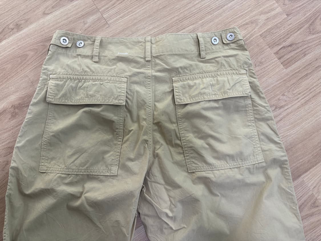 MHL 마가렛 호웰 카키 베이지 유틸리티 팬츠 상품이미지2