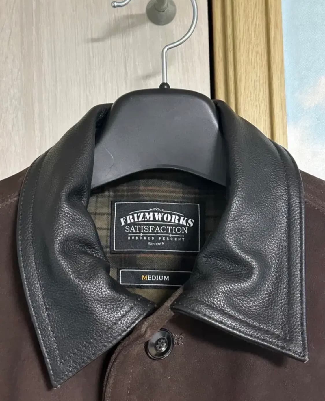 (M) 프리즘웍스 스웨이드 카코트 브라운 상품이미지4