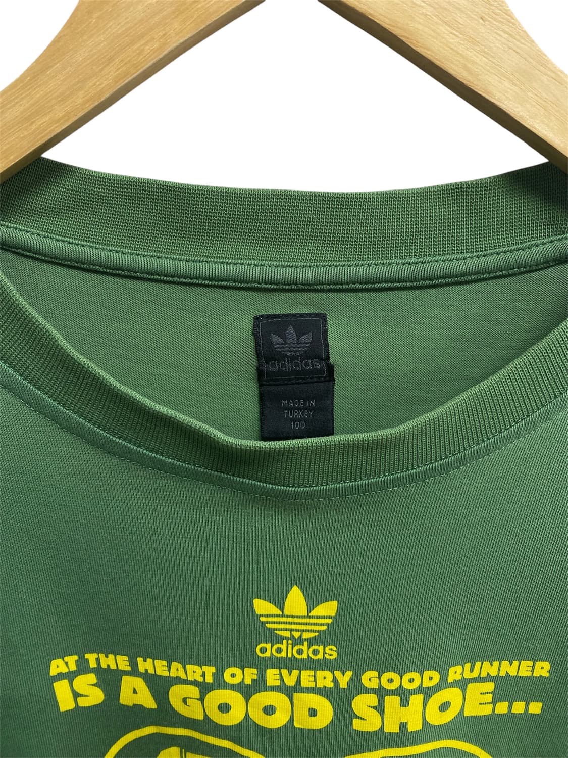 아디다스 슈즈 하트 빈티지 티셔츠 L 상품이미지5