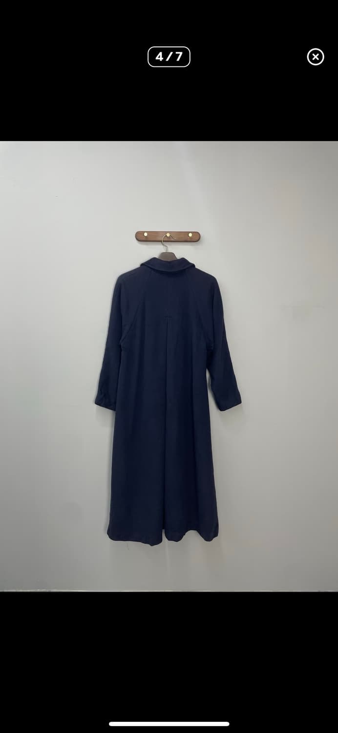 크리스챤 디올 네이비 롱 코트 A3457 상품이미지4