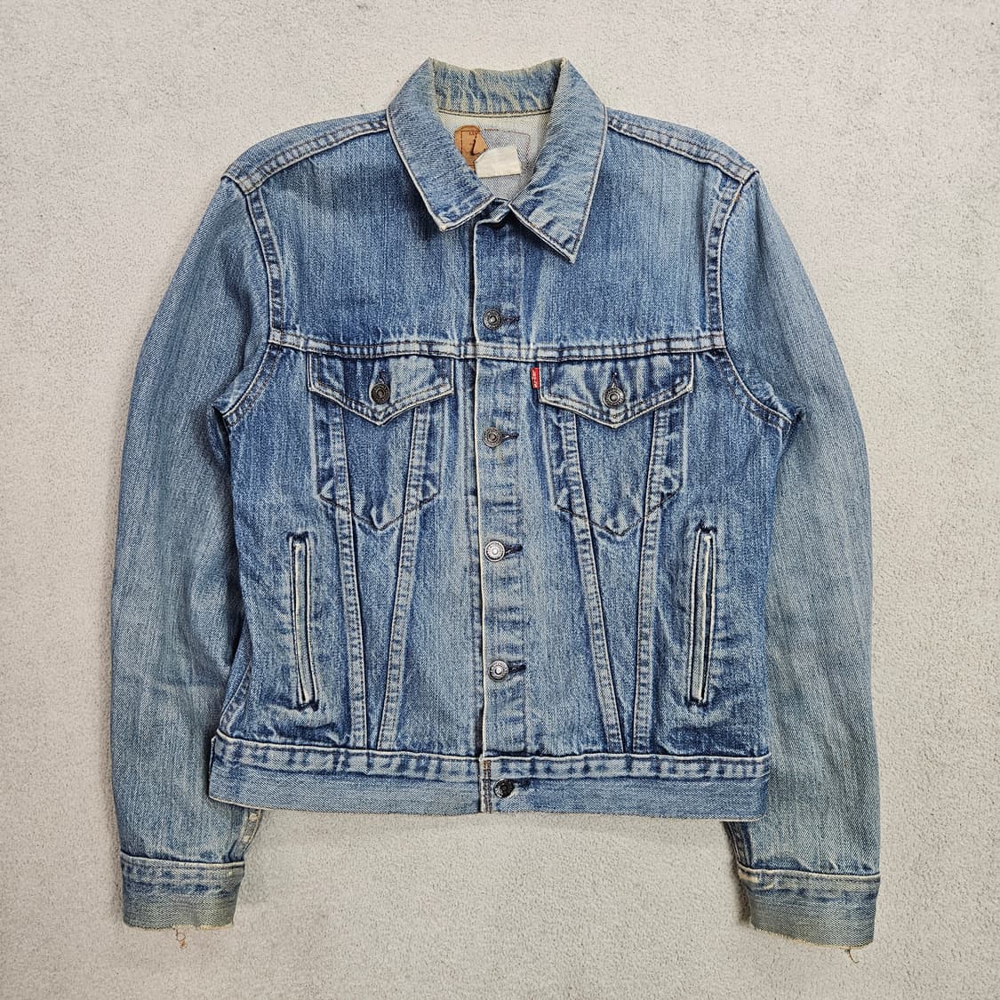 90s 리바이스 데님 자켓 made in canada 상품이미지1