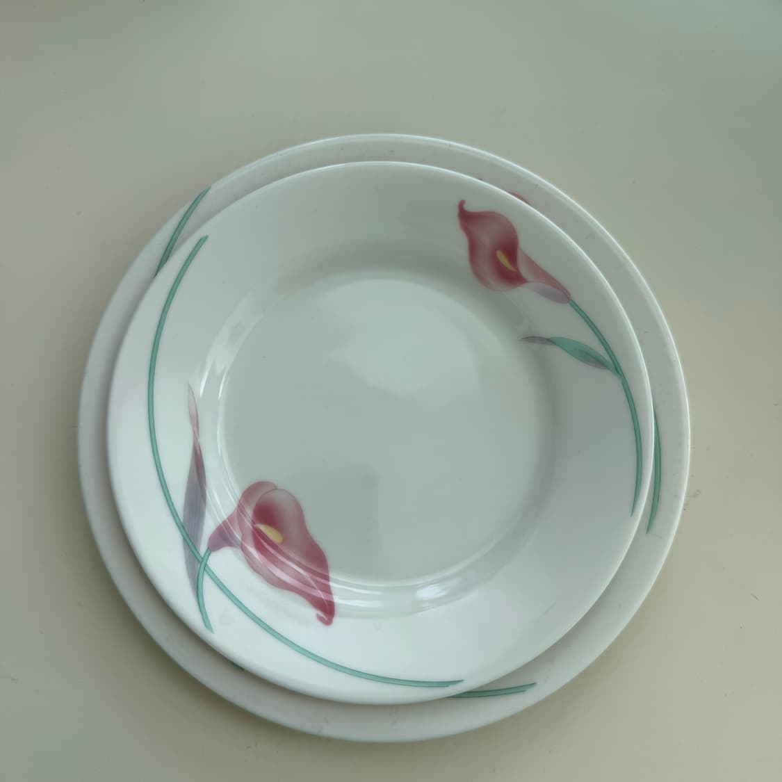 빈티지 원형 접시 행남사 2p 세트 상품이미지5