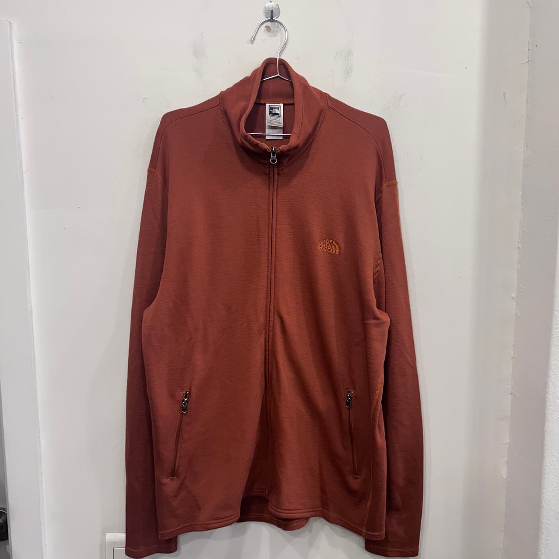 노스페이스 스몰로고 아웃도어 코튼 집업 상품이미지2