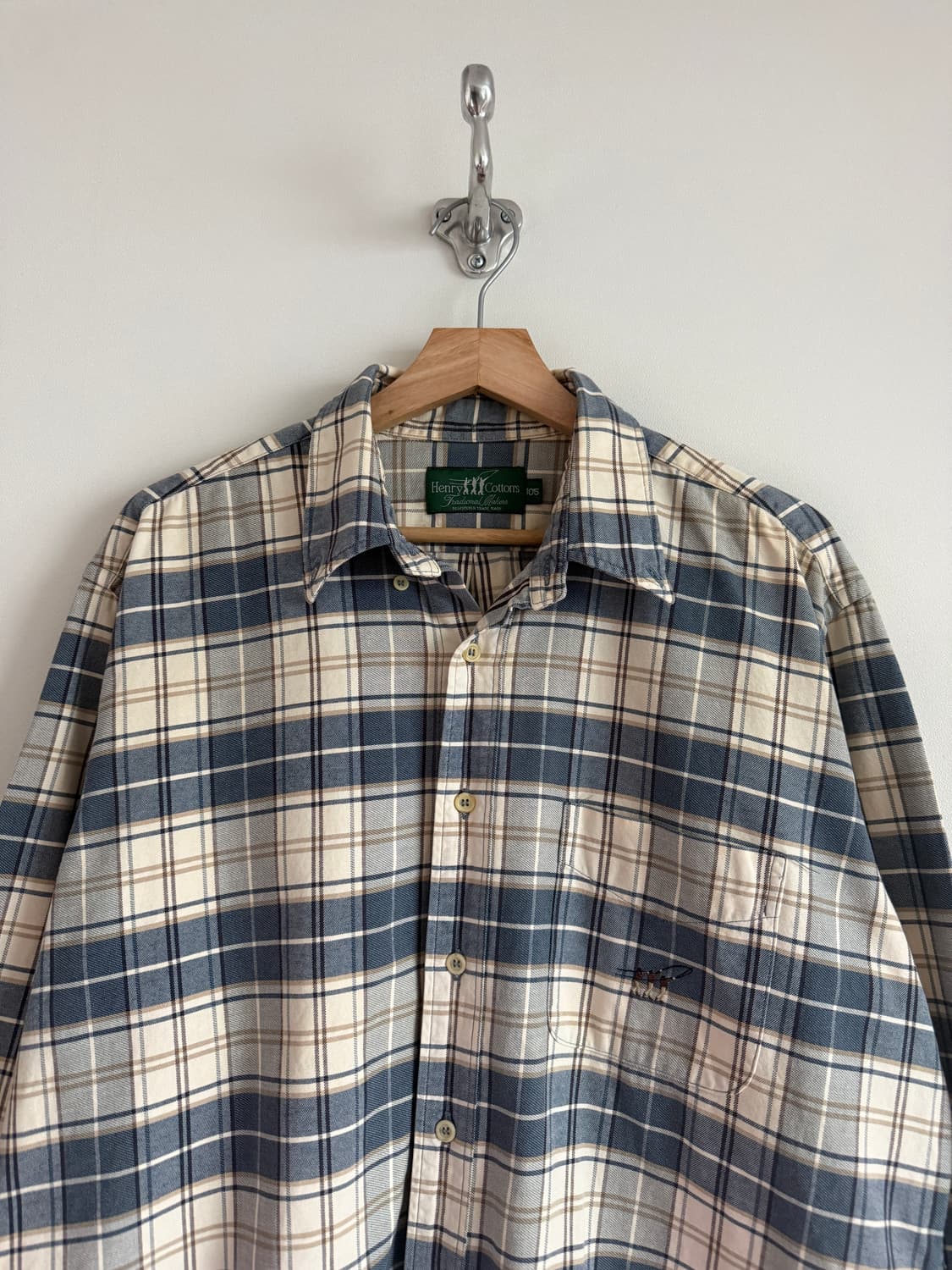 헨리코튼(Henry Cotton's) 체크 셔츠 상품이미지2