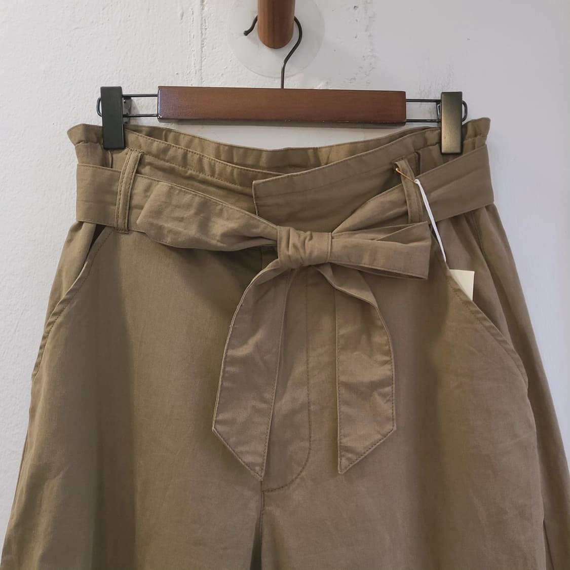 Denifits 카키브라운 벨티드 치노 팬츠 상품이미지3