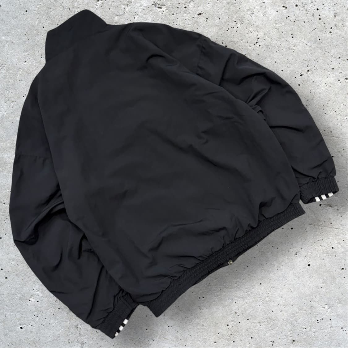 [L] 아디다스 락업 바람막이 삼선 트랙탑 블랙 C296 상품이미지2