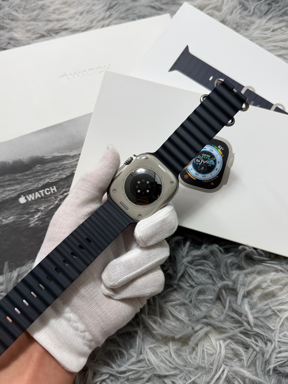 애플워치 울트라 티타늄 49mm 풀박스 상품이미지6