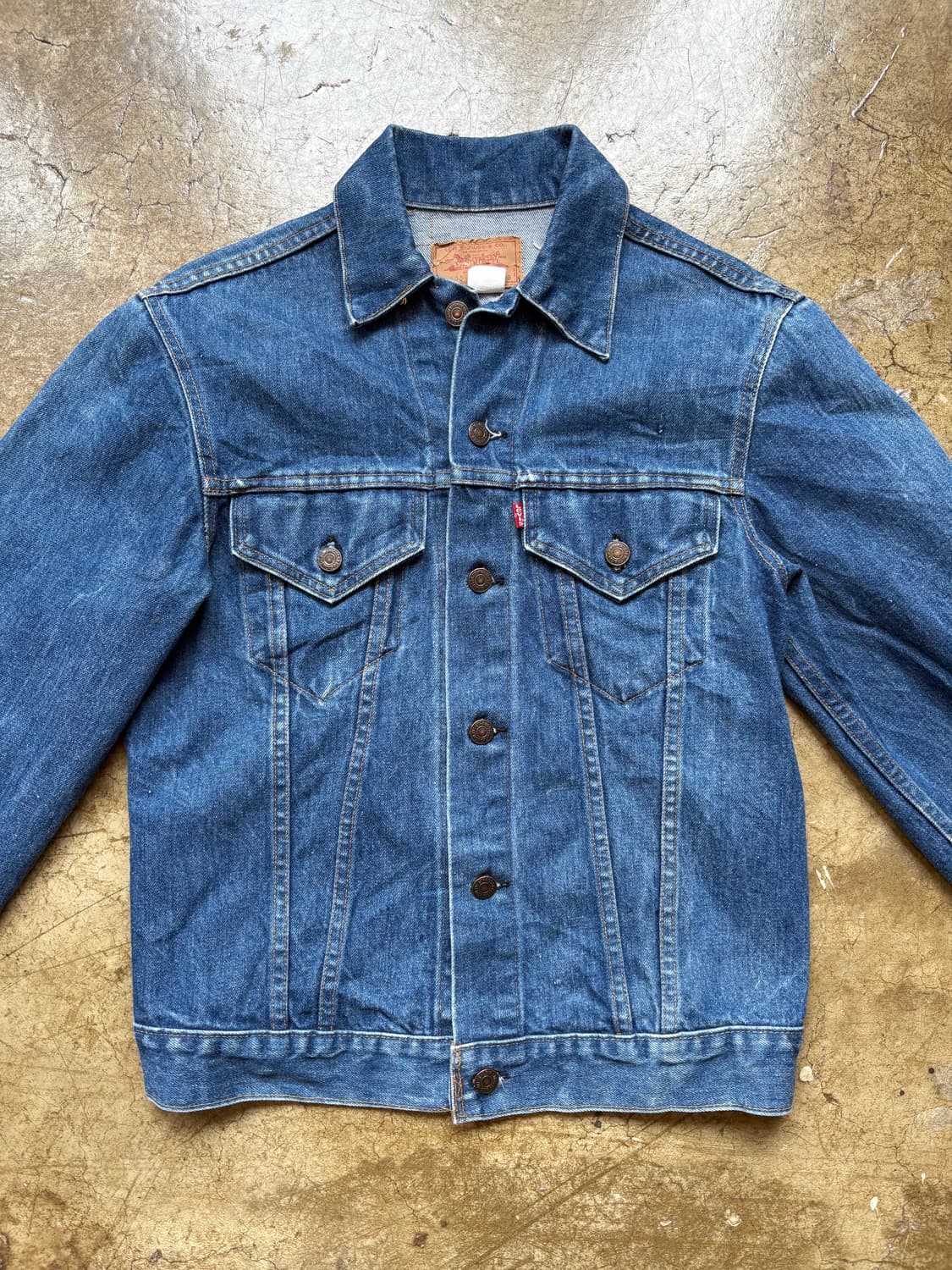 70s USA 리바이스 데님 트러커 상품이미지3
