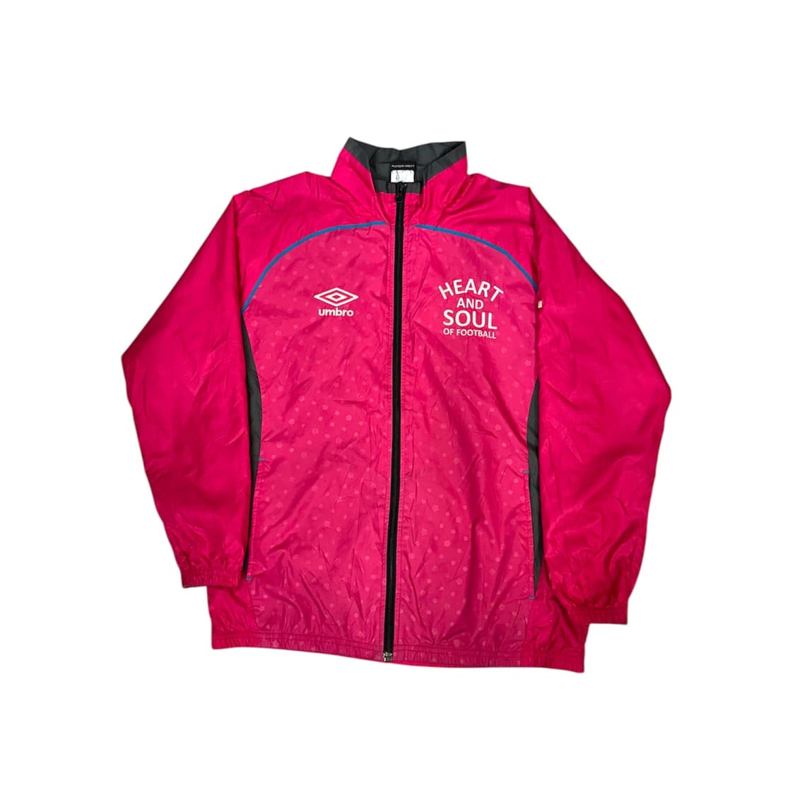 엄브로 일본판 핑크 프린팅 오버핏 바람막이 트랙 자켓  상품이미지5