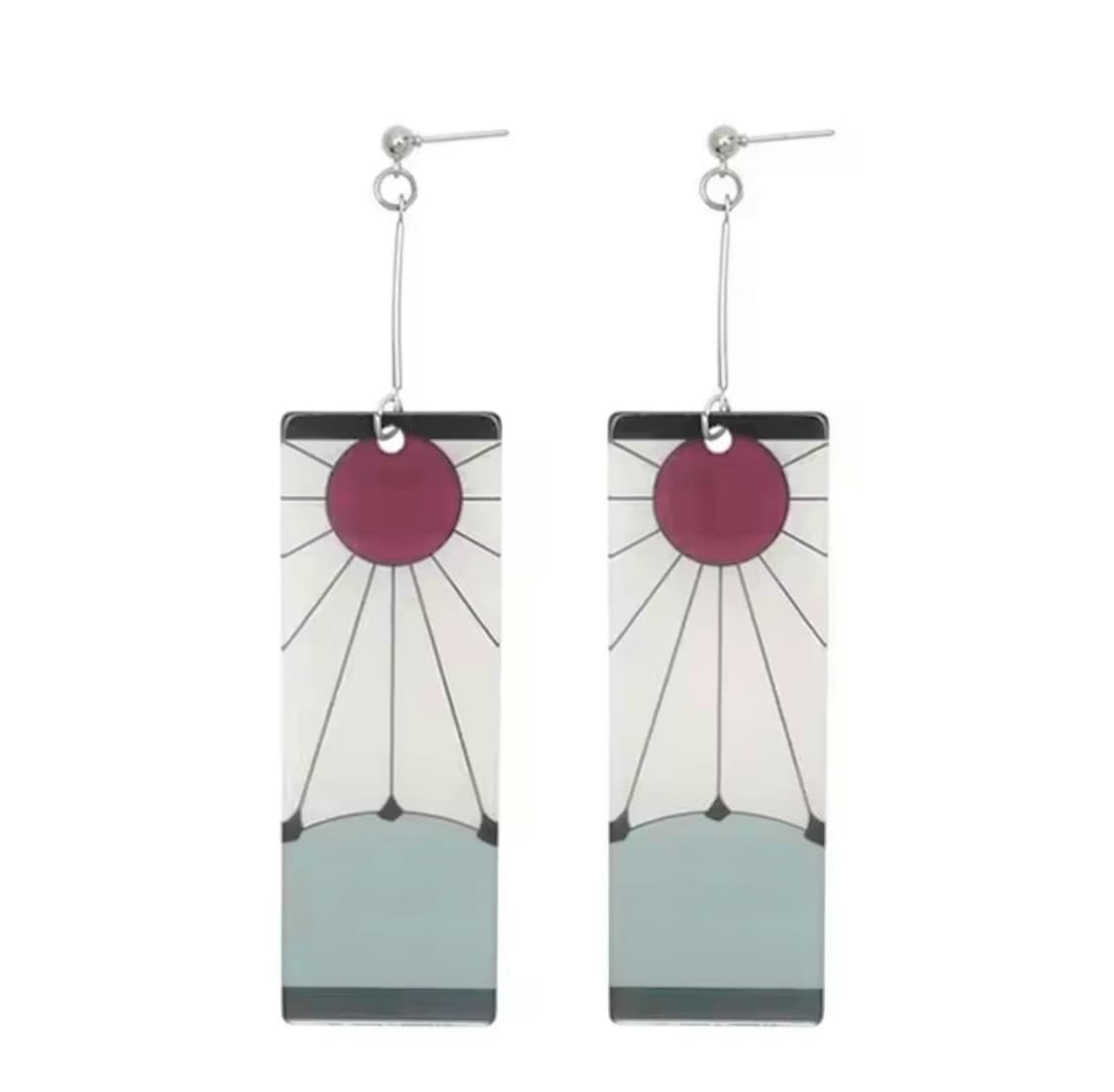 귀멸의칼날 탄지로 코스프레 귀걸이 상품이미지1