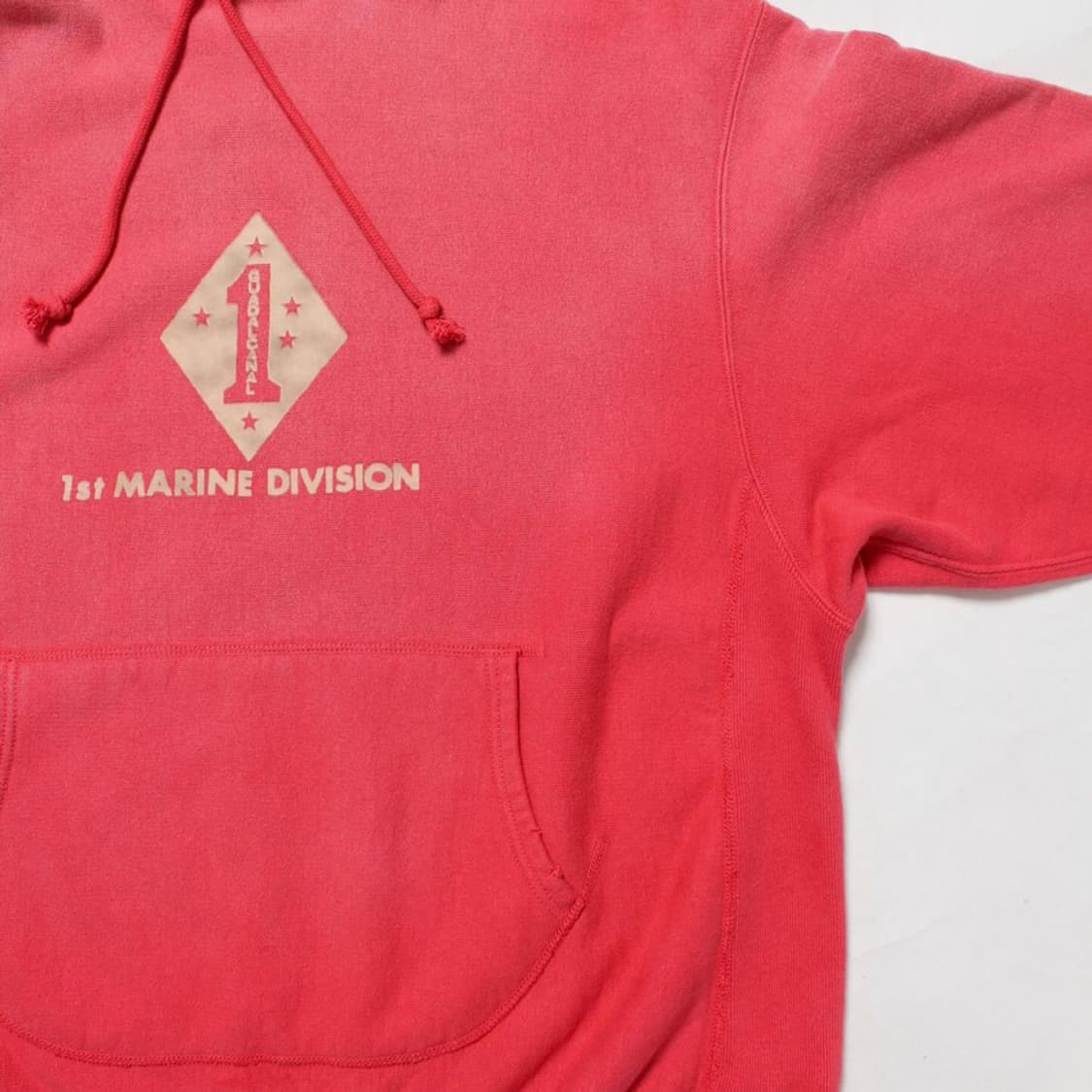 BOWWOW 1ST MARINE DIVISION HOODIE AGEING 상품이미지4