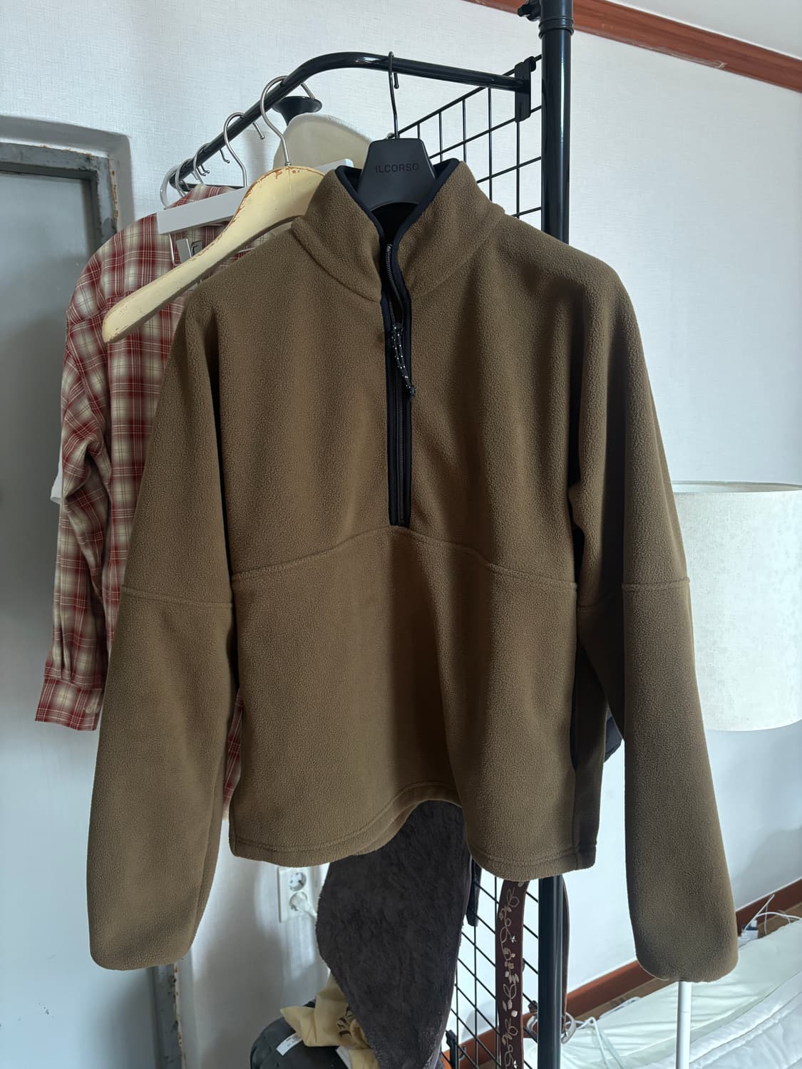 토마스모어 하프집업 플리스 M 상품이미지1