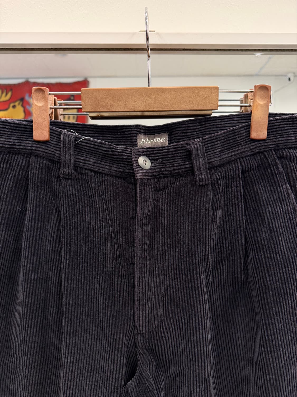 00s ST.John's Bay 빈티지 투턱 코듀로이 팬츠 (33) 상품이미지4