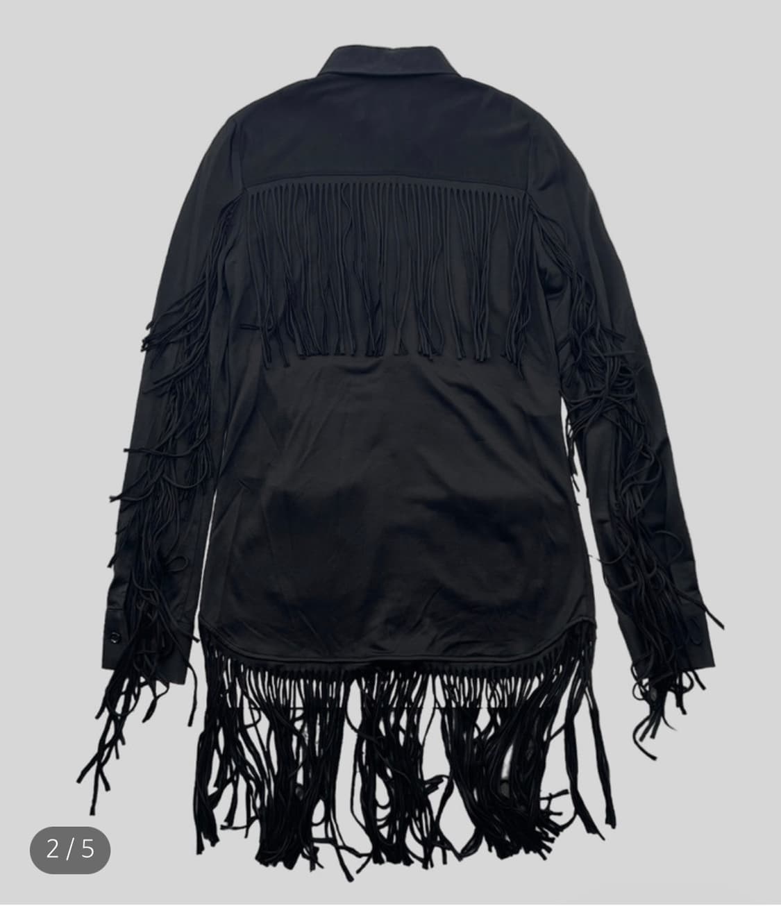 15AW Blank Label Fringe Shirt 상품이미지2