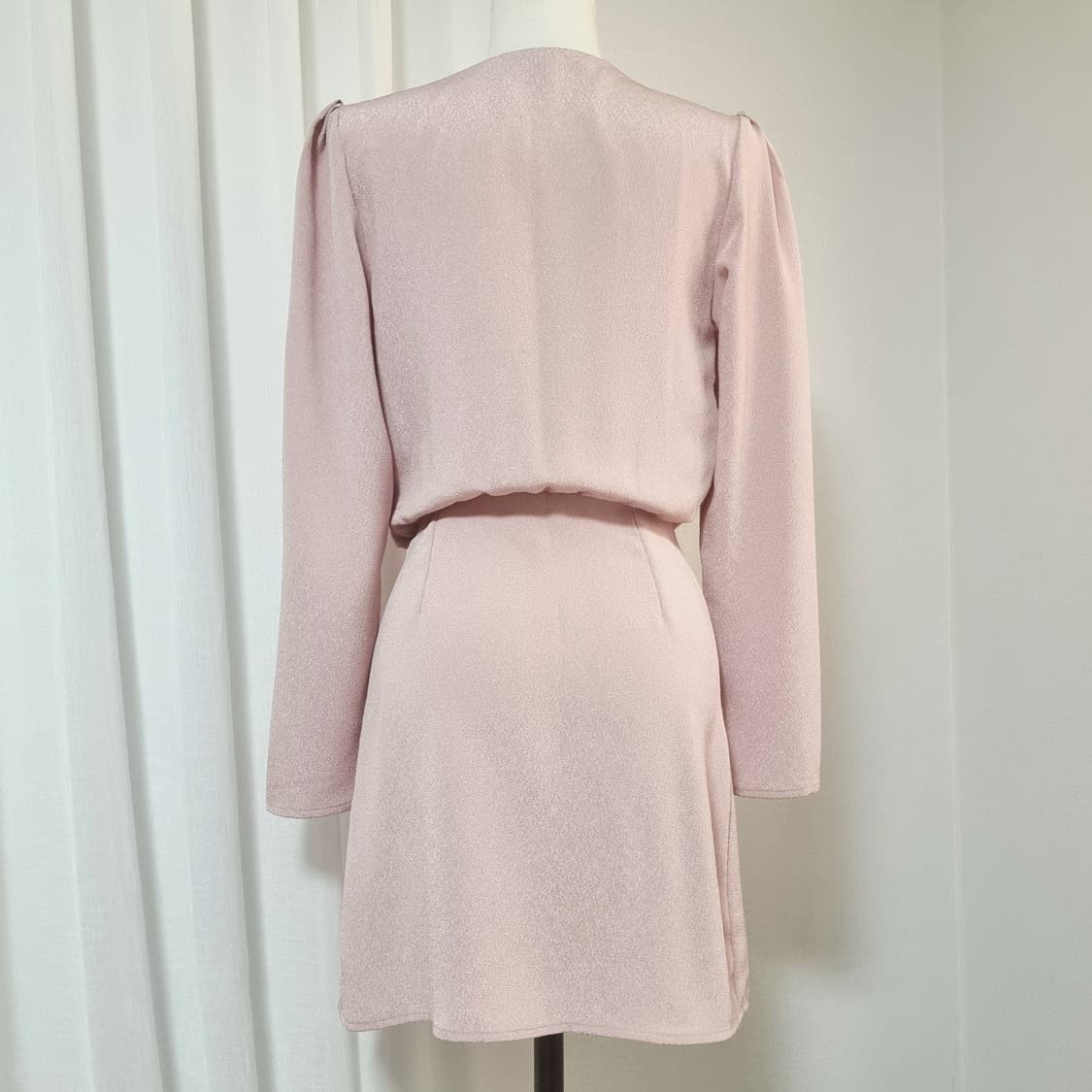 바네사브루노 랩스타일 드레이핑 원피스 (4455) 상태완벽 상품이미지3