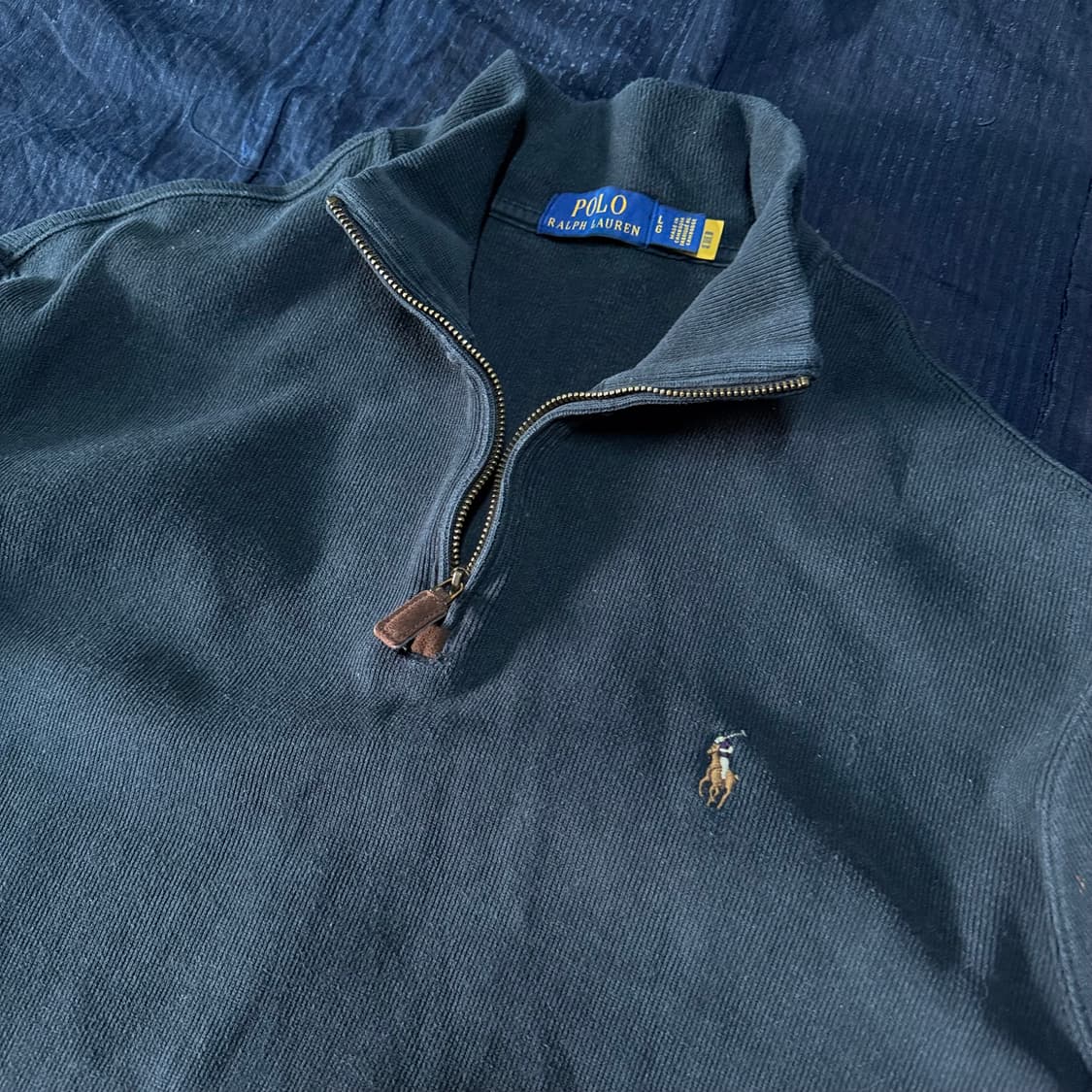 폴로 랄프로렌 쿼터집업 풀오버 L 상품이미지3