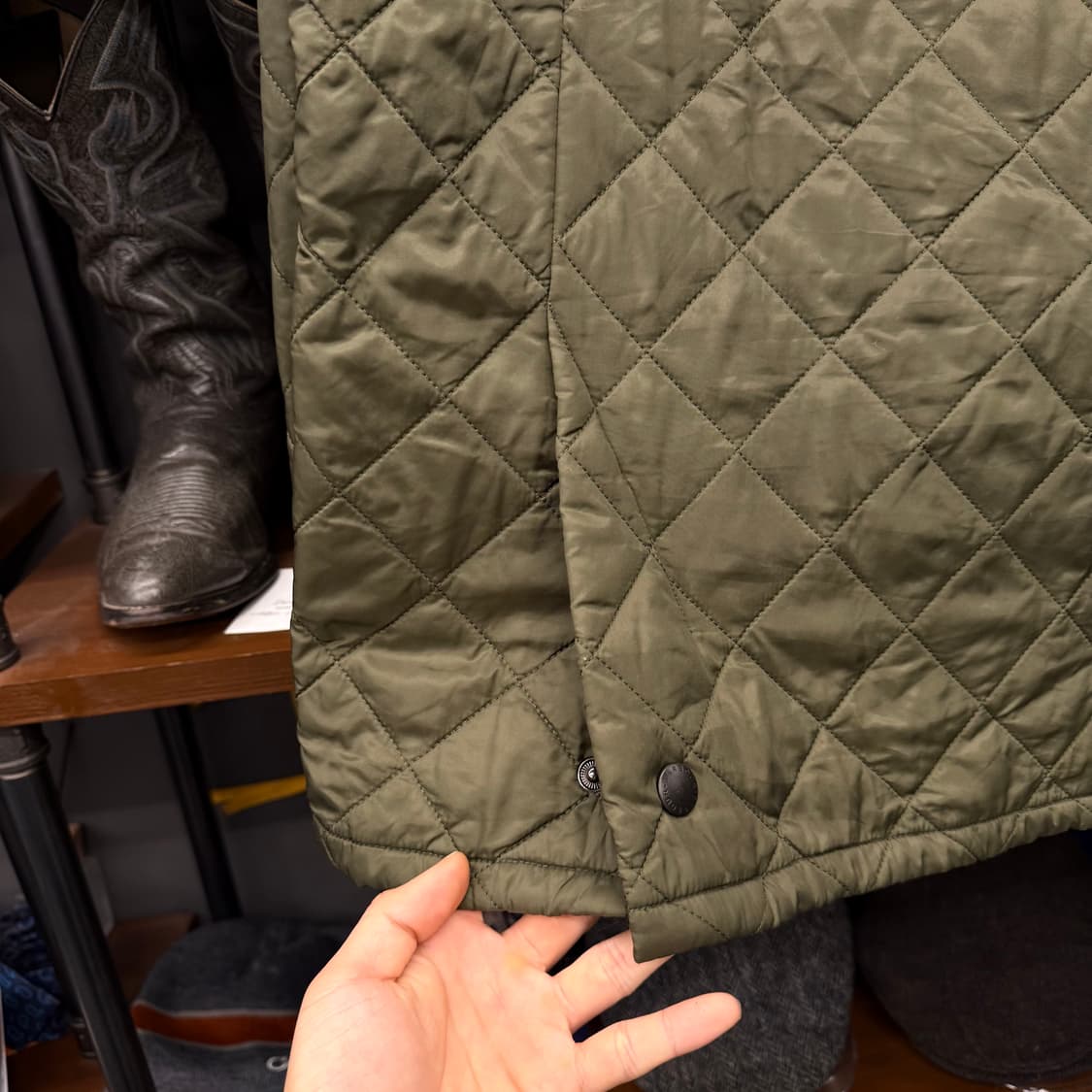 바버 헤리티지 리데스데일 퀼팅 자켓 인터네셔널 상품이미지7