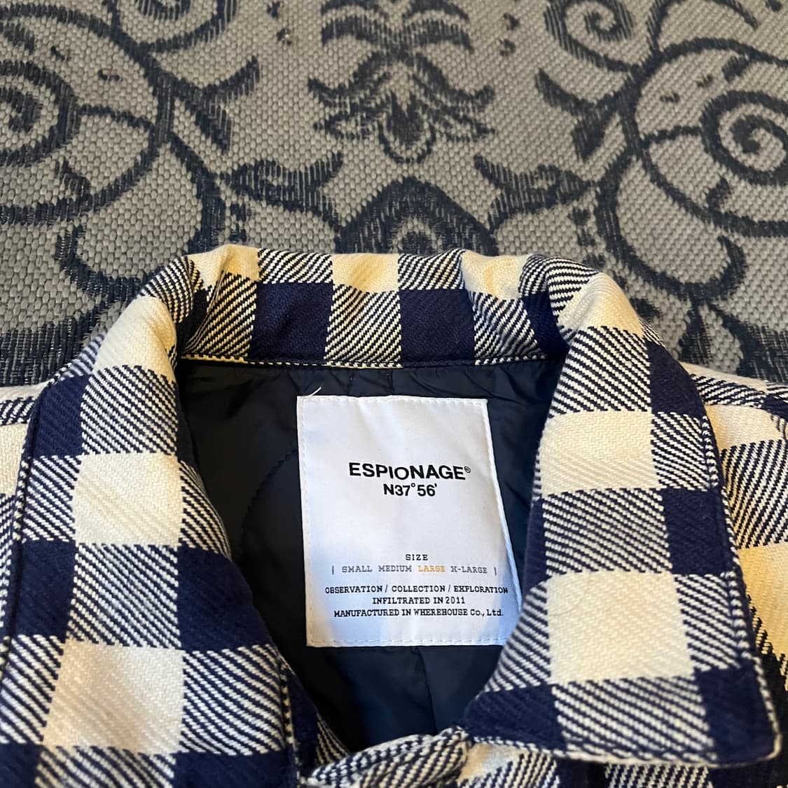 L 에스피오나지 플란넬 자켓/W2513 상품이미지4