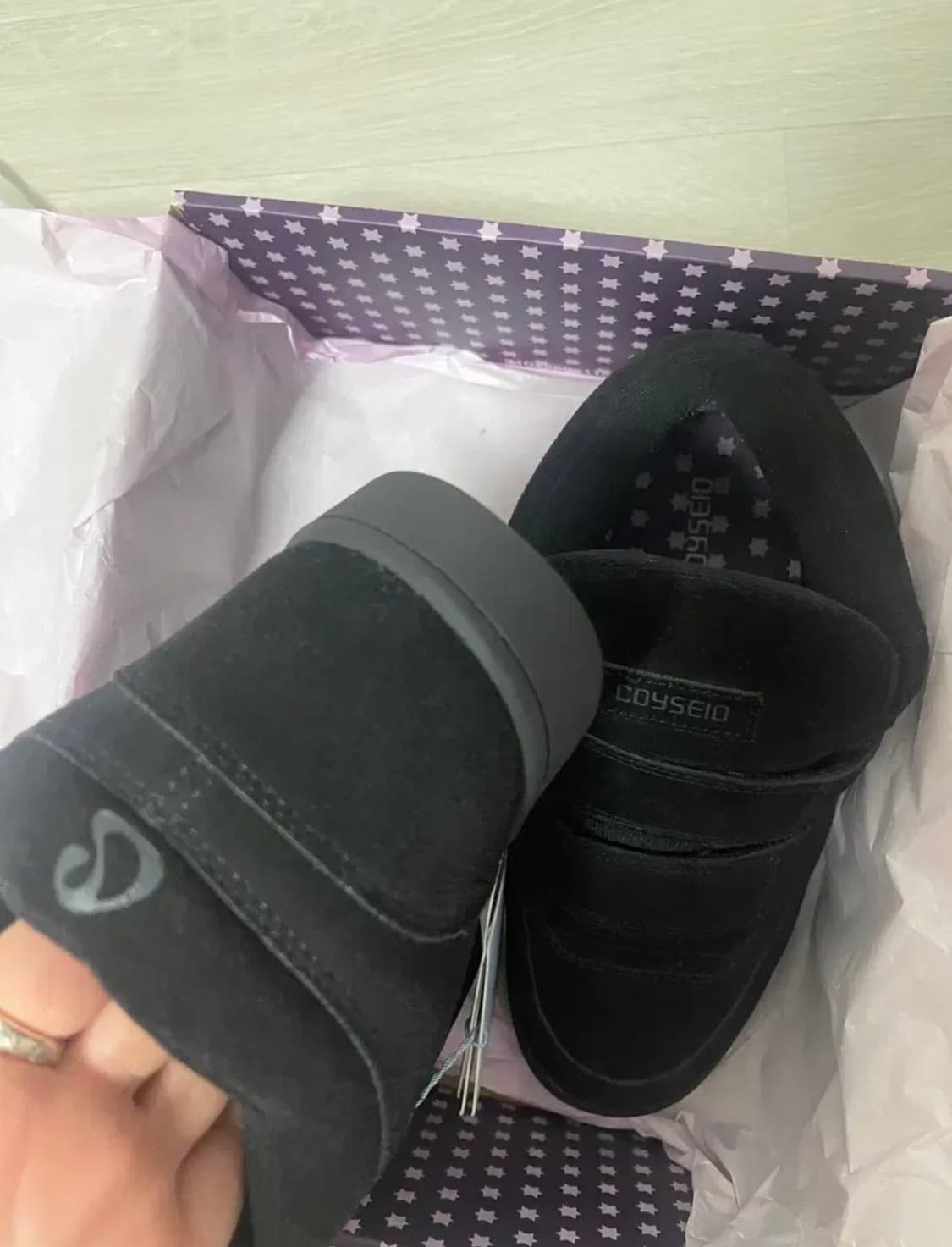 코이세이오 범블 스니커즈 블랙 260 상품이미지8