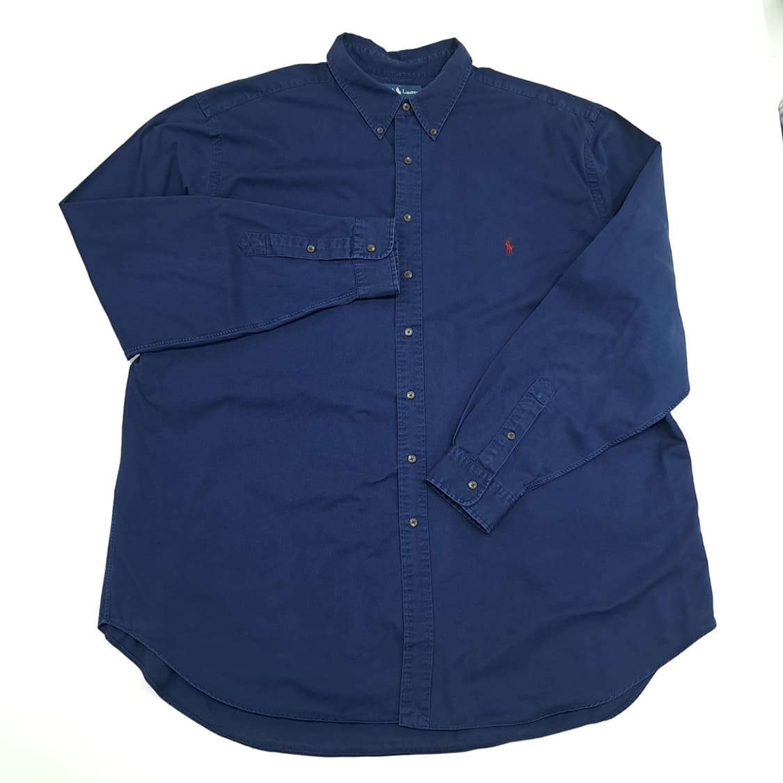 CN752 3XLT 폴로 랄프로렌 네이비 긴팔 셔츠 남방 상품이미지2