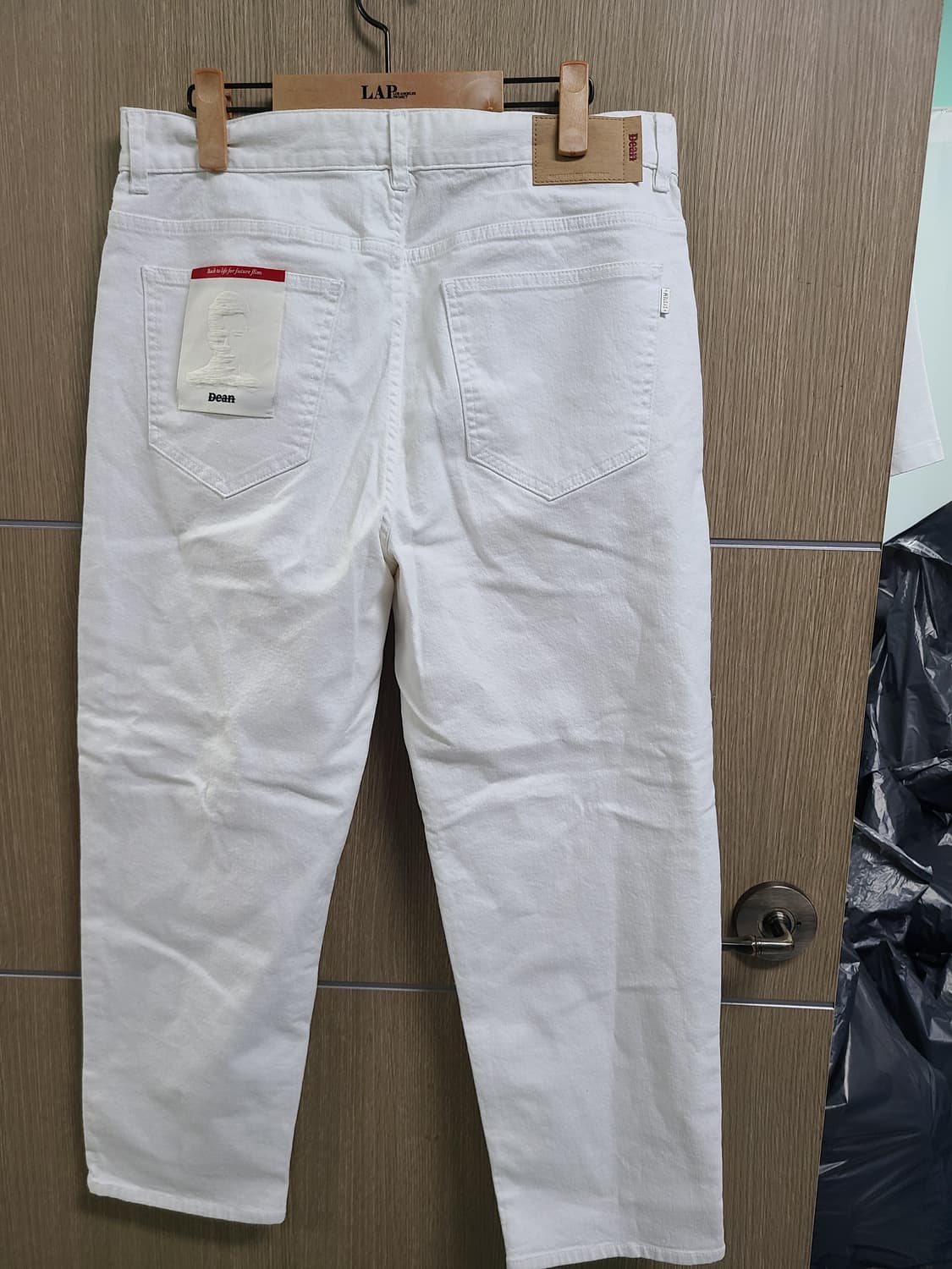 시스템옴므 테이퍼드핏 화이트데님 팬츠 82 상품이미지3