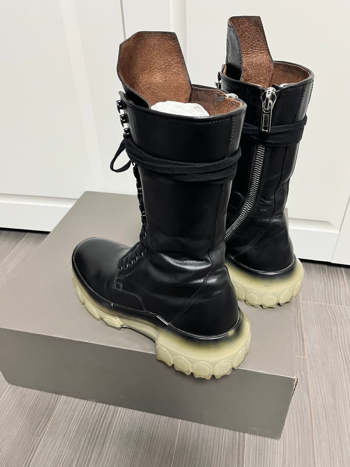 릭오웬스 / SISYPHUS 런웨이 트랙터 부츠 / 39.5 상품이미지5