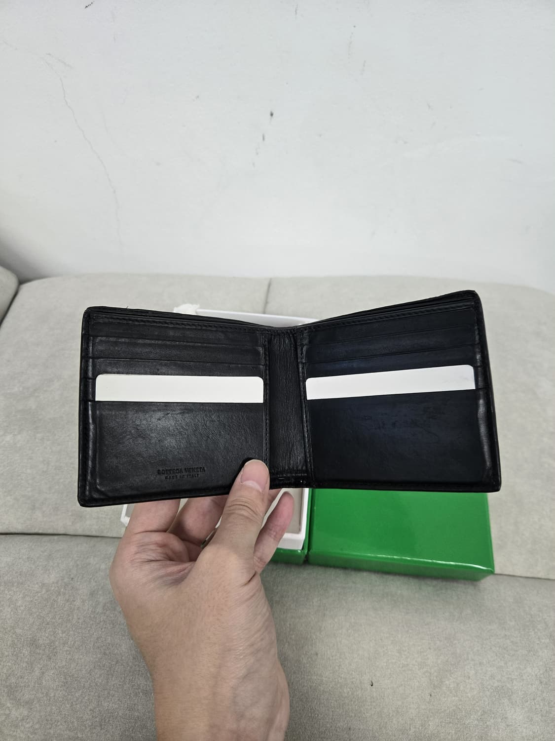 [보증서 정품]보테가베네타 반지갑 상품이미지5