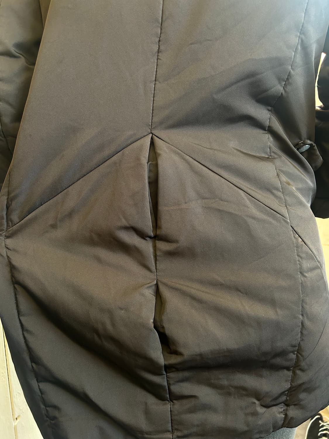 SYSTEM 절개 패딩코트 상품이미지5