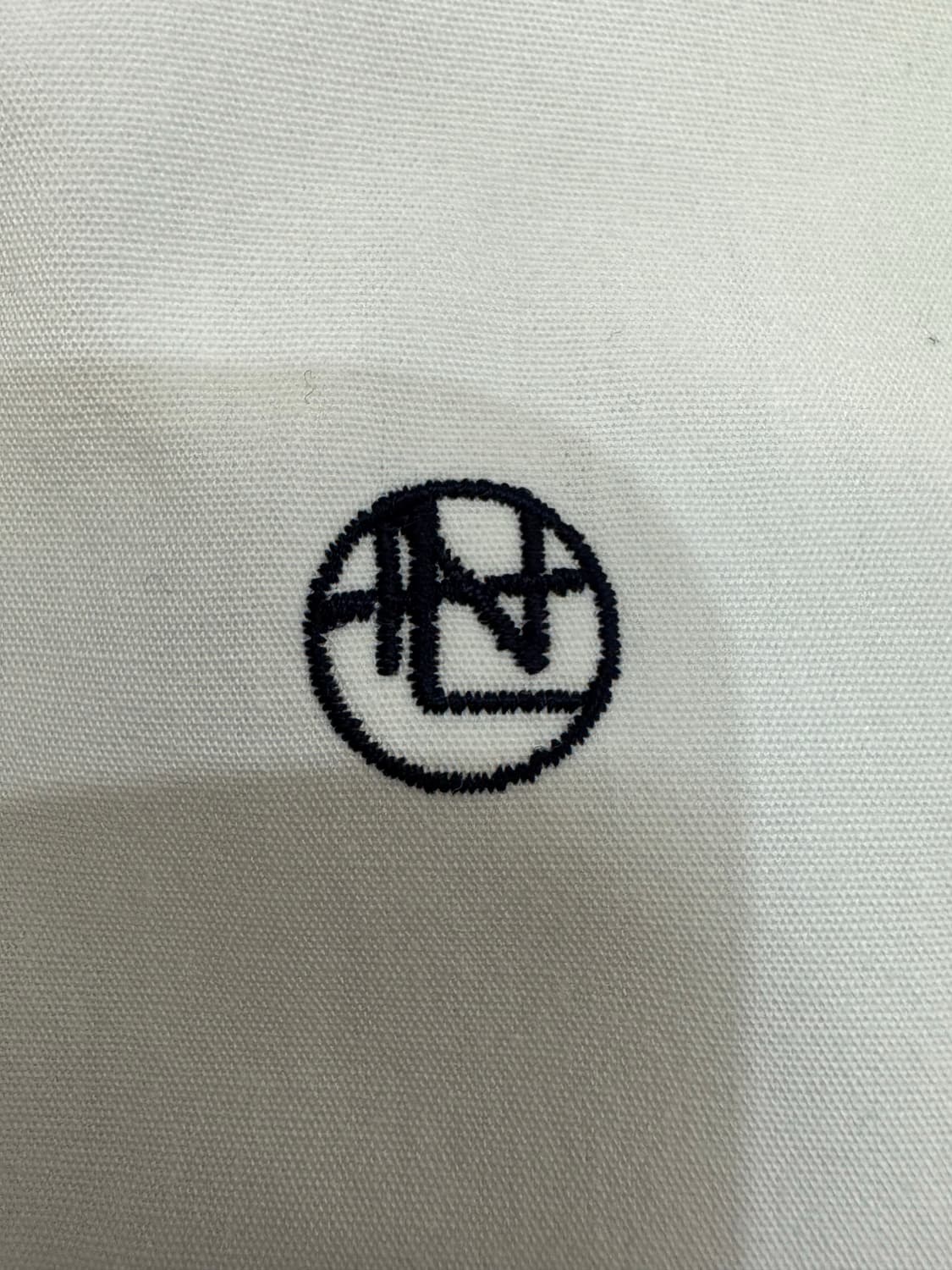 [L][105] 나나미카 레귤러 카라 윈드 셔츠 화이트 상품이미지4