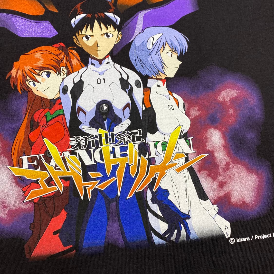 긱스룰 에반게리온 오피셜 애니메이션 티셔츠 상품이미지6