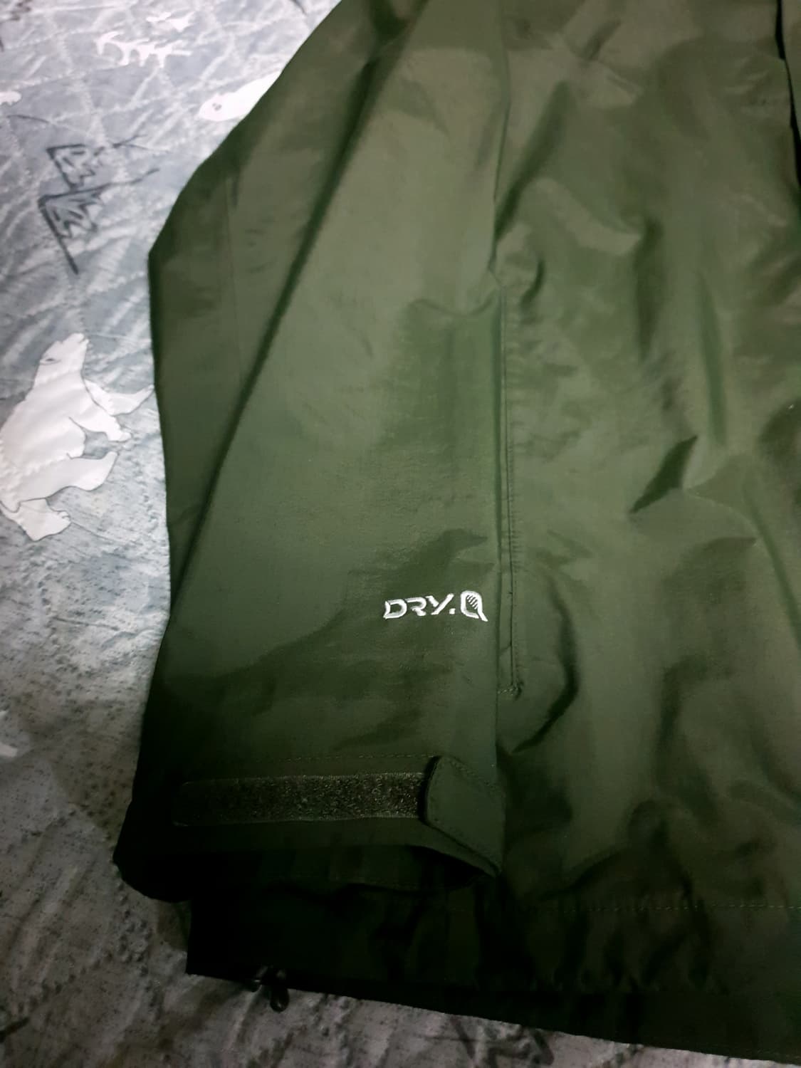 마운틴하드웨어 드라이큐 고프코어 바람막이 자켓 카키 (M) 상품이미지3