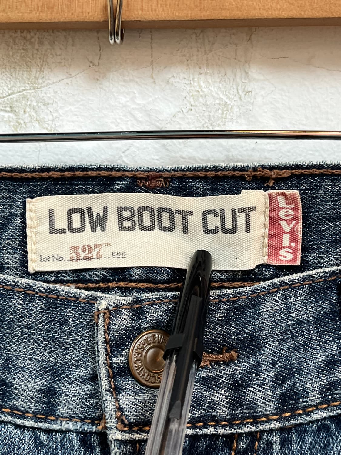 Levis 527 로우 슬림 부츠컷 데님 팬츠 30x32 상품이미지2