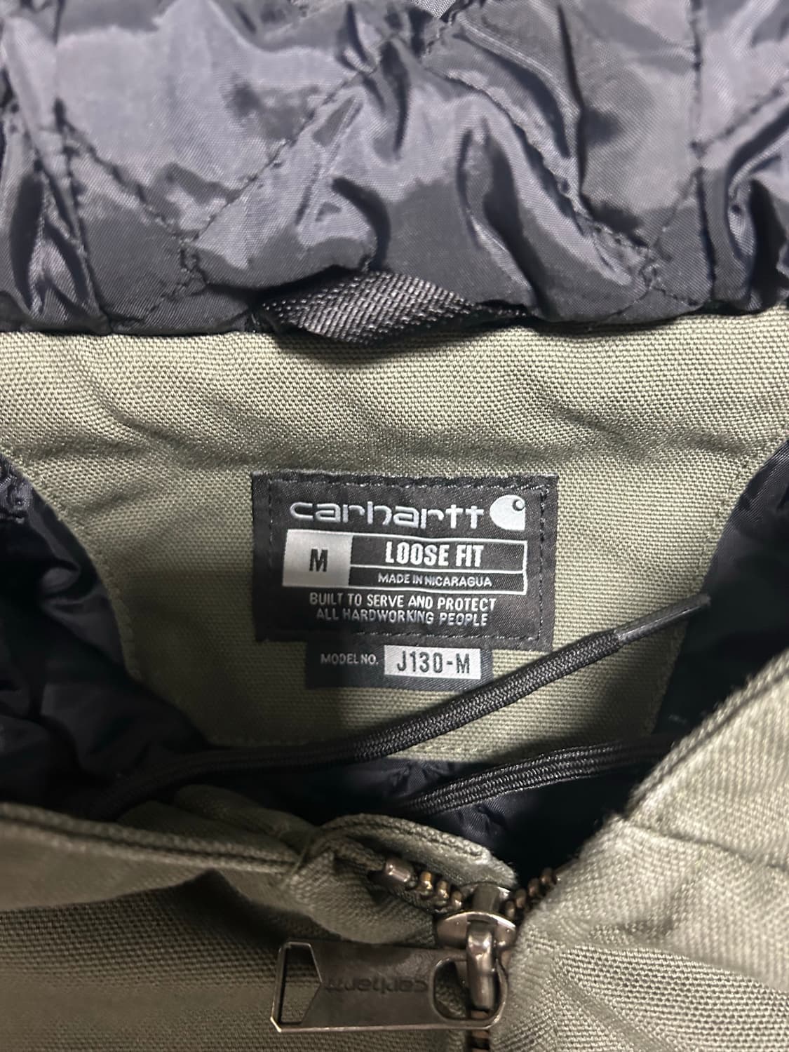 칼하트 후드집업 M사이즈  상품이미지6