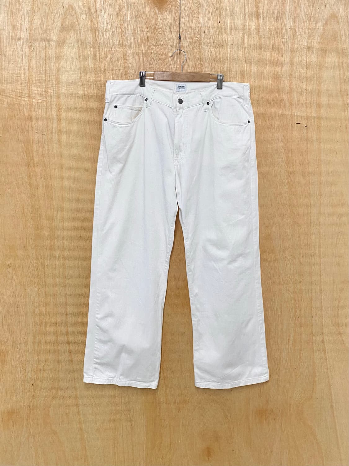 ARMANI collezioni 알마니 꼴레지오니 와이드 데님 팬츠 상품이미지3