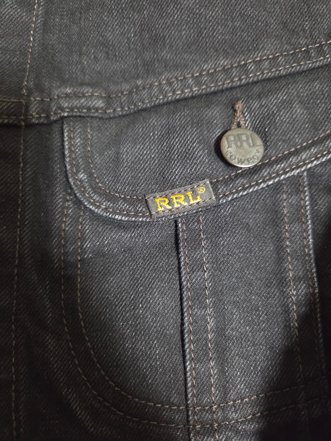 RRL 트렄니 lot271 흑청 L사이즈 팝니다 상품이미지2