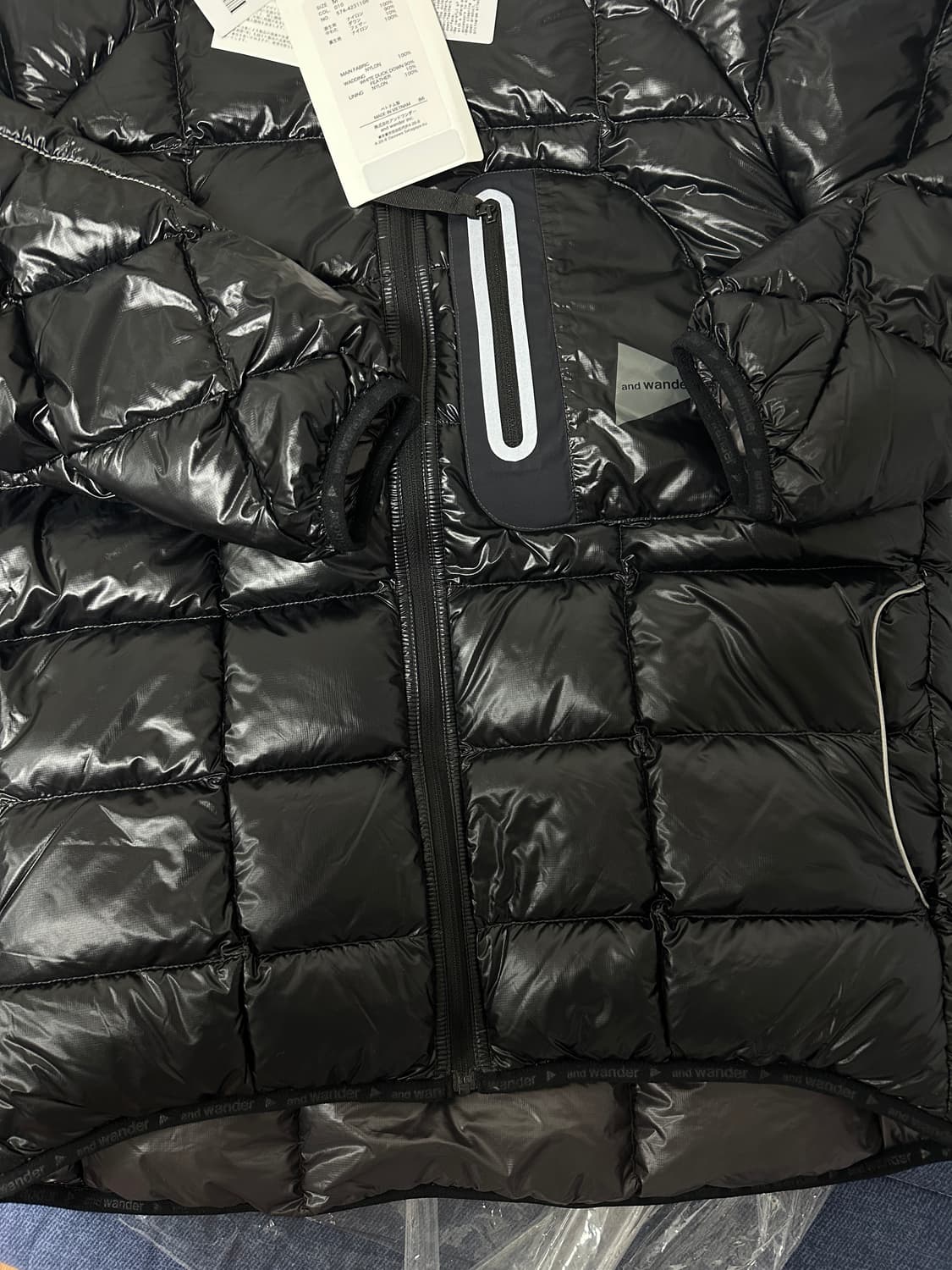 국내 백화점판 새상품 정가 109 앤드원더 다이아몬드 스티치 다운 패딩  상품이미지4