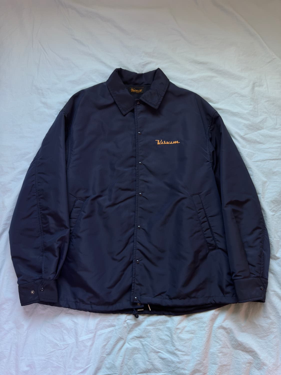 비즈빔 25AW 모터스 클럽 한정 코치자켓 네이비 상품이미지8