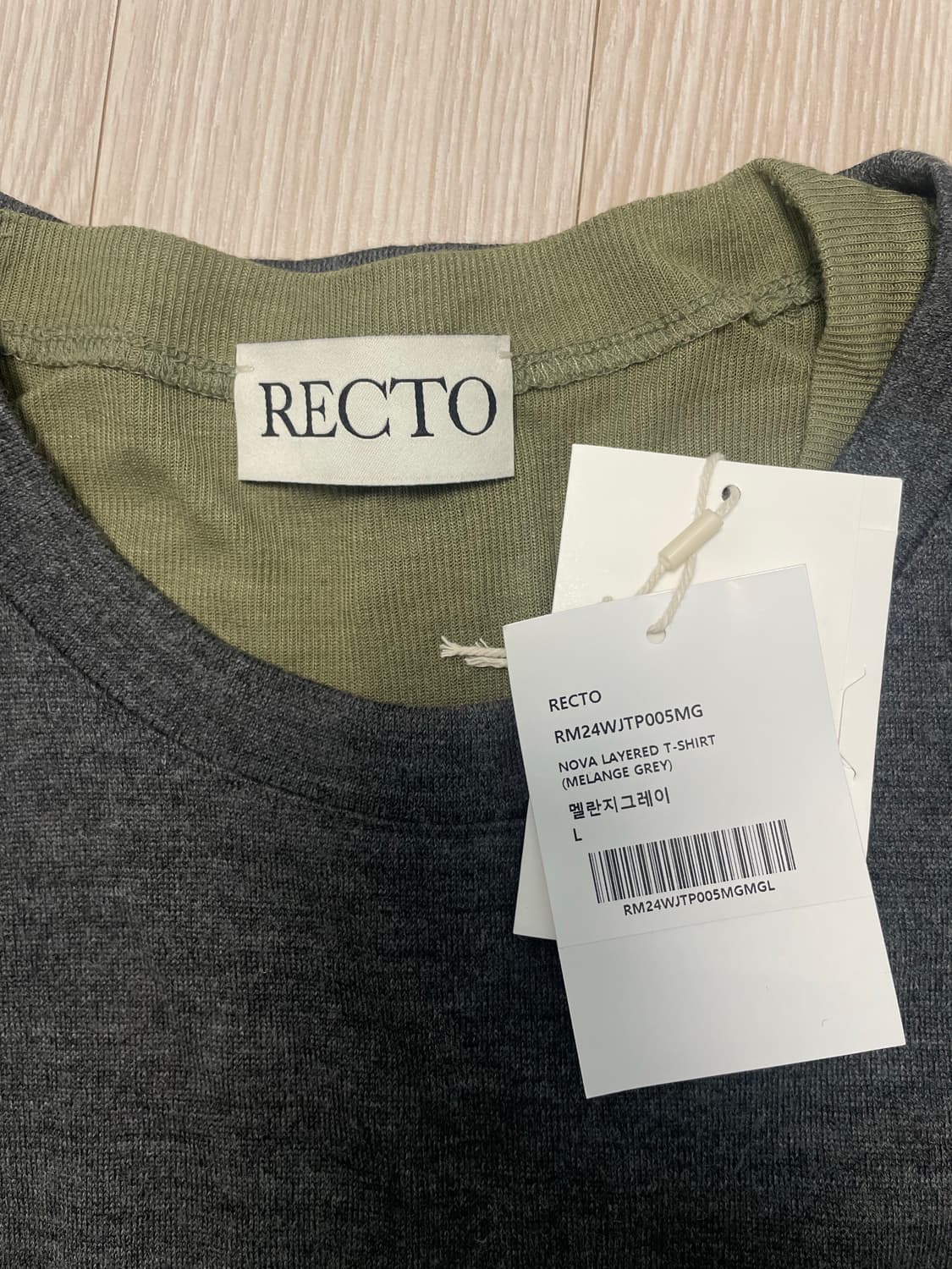 렉토 노바 레이어드 티셔츠 L 상품이미지4